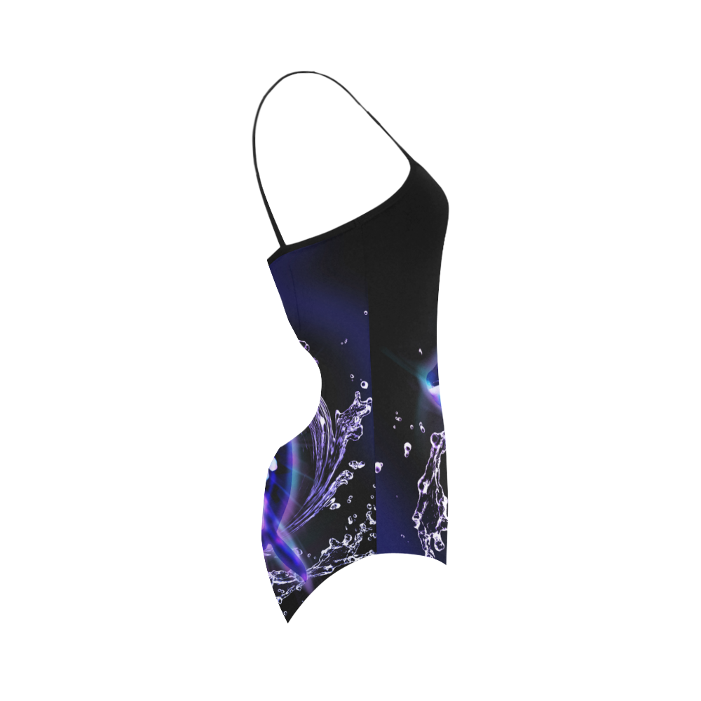 Awesome orca Strap Swimsuit ( Model S05)