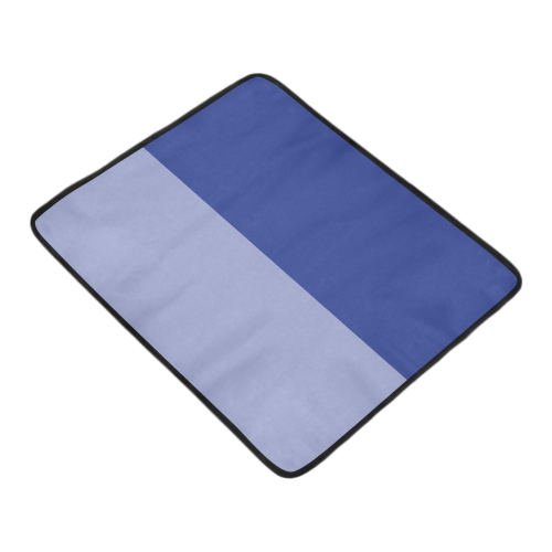 Only two colors - blue mix + your ideas Beach Mat 78"x 60"