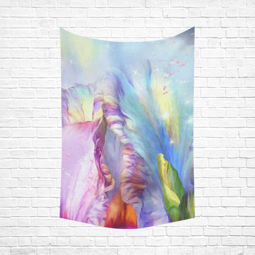 Mystical Abstract Cotton Linen Wall Tapestry 60"x 90"