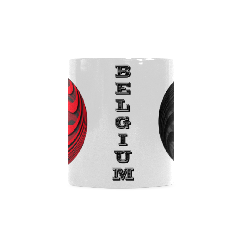The Flag of Belgium White Mug(11OZ)