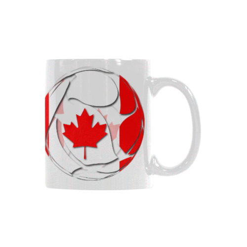 Flag of Canada White Mug(11OZ)