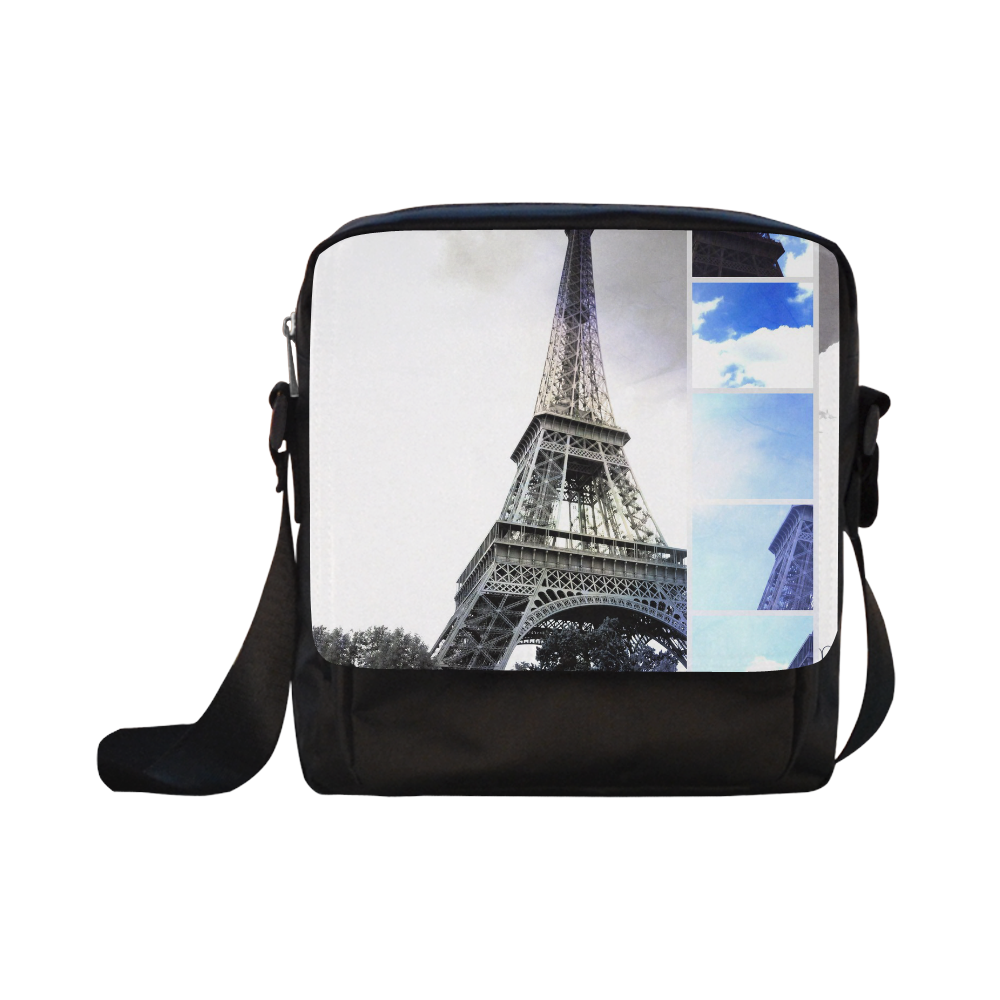 Eiffel Tower Paris Crossbody Nylon Bags (Model 1633)