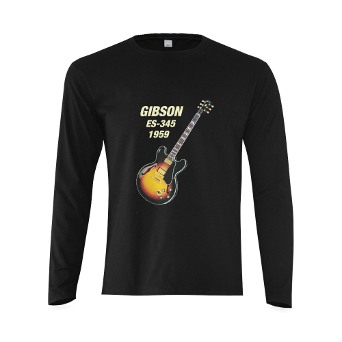 Gibson es 345 1959 Sunny Men's T-shirt (long-sleeve) (Model T08)