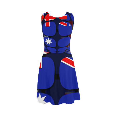The Flag of Australia Atalanta Sundress (Model D04)