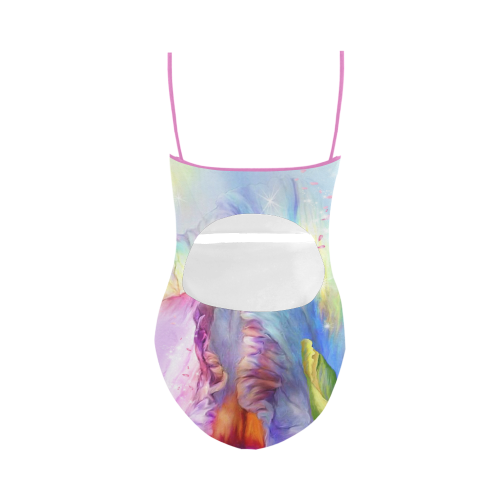 Mysical Abstract Strap Swimsuit ( Model S05)