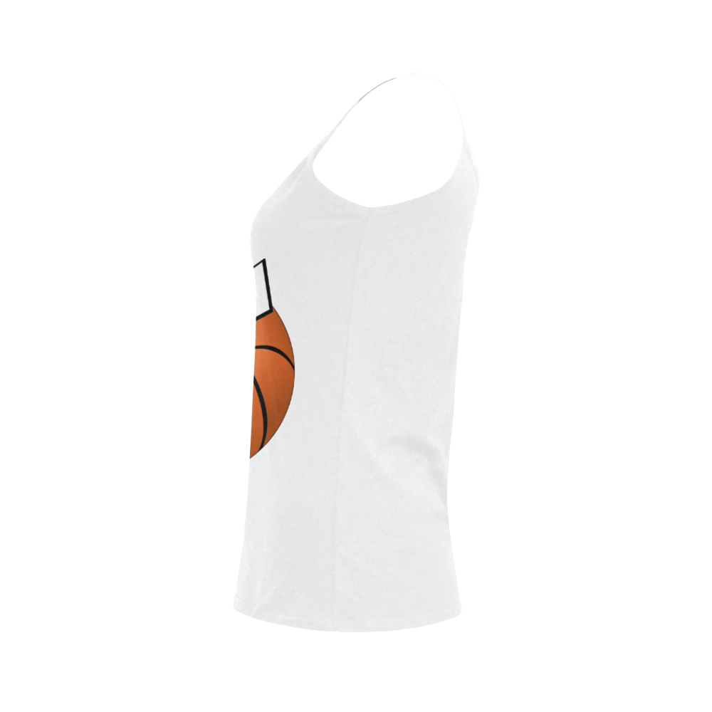 Slam Dunk Basketball Player Women's Spaghetti Top (USA Size) (Model T34)