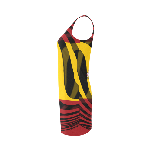 The Flag of Spain Medea Vest Dress (Model D06)