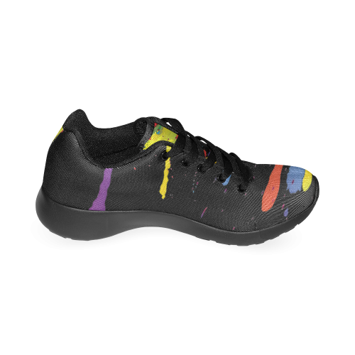 Crazy multicolored running SPLASHES Women’s Running Shoes (Model 020)