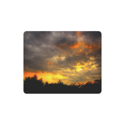 Burning Sky Clouts Dramatic Rectangle Mousepad