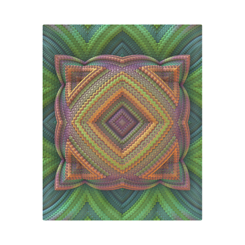 Four-sided Mandala Duvet Cover 86"x70" ( All-over-print)