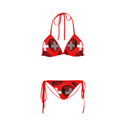 The Flag of Switzerland Custom Bikini Swimsuit
