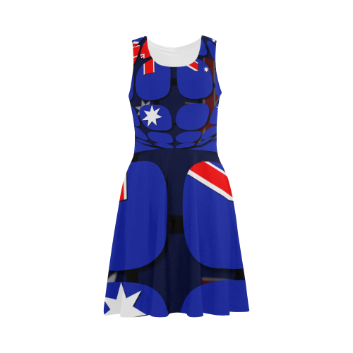 The Flag of Australia Atalanta Sundress (Model D04)