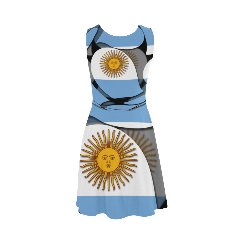 The Flag of Argentina Atalanta Sundress (Model D04)