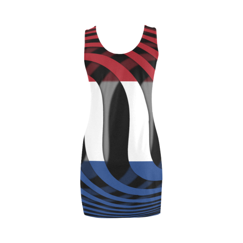 The Flag of Netherlands Medea Vest Dress (Model D06)