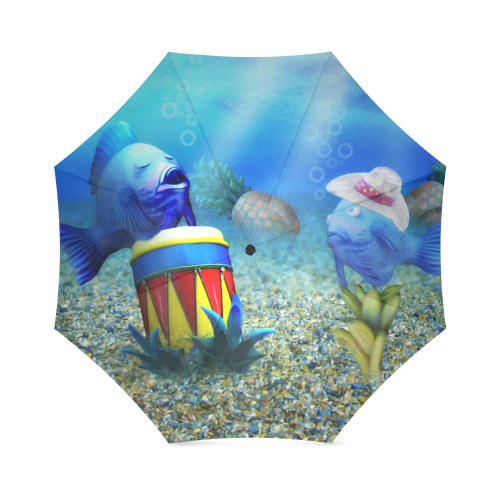 The Singing Fish Foldable Umbrella (Model U01)