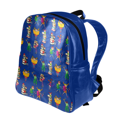 School Book Kids Multi-Pockets Backpack (Model 1636)