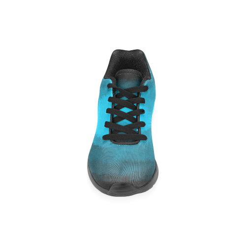 Blue Fluffy Heart Men’s Running Shoes (Model 020)