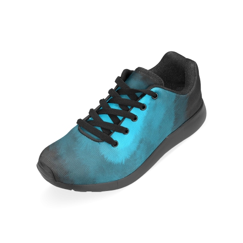 Blue Fluffy Heart Men’s Running Shoes (Model 020)