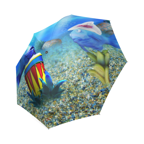 The Singing Fish Foldable Umbrella (Model U01)