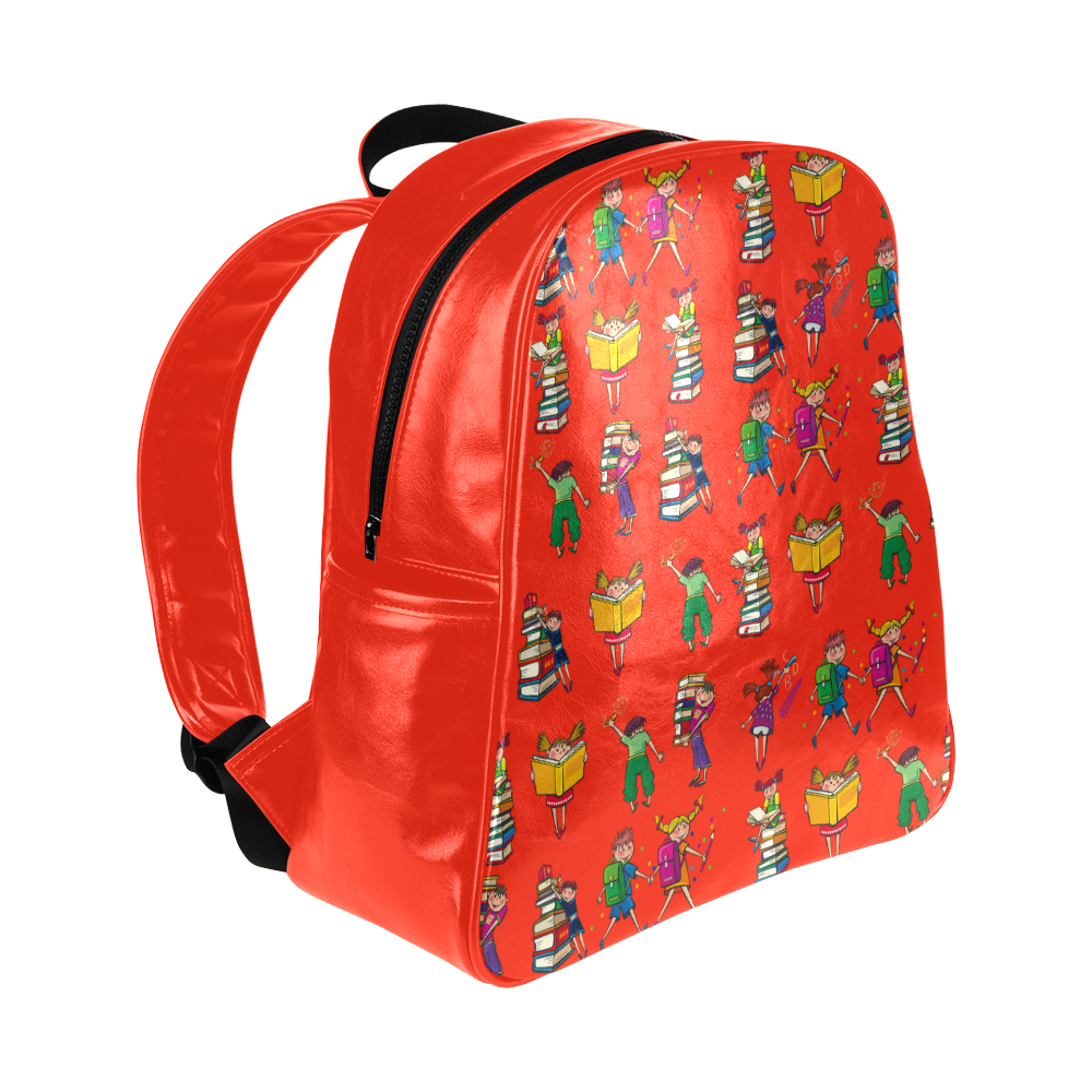 School Book Kids Multi-Pockets Backpack (Model 1636)