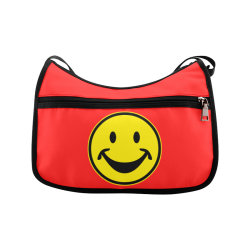 Funny yellow SMILEY for happy people Crossbody Bags (Model 1616)