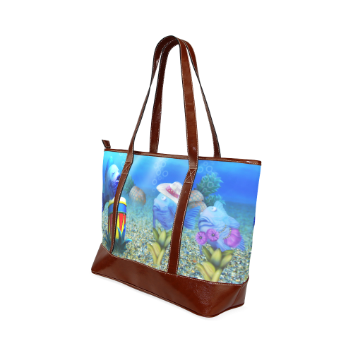 The Singing Fish Tote Handbag (Model 1642)