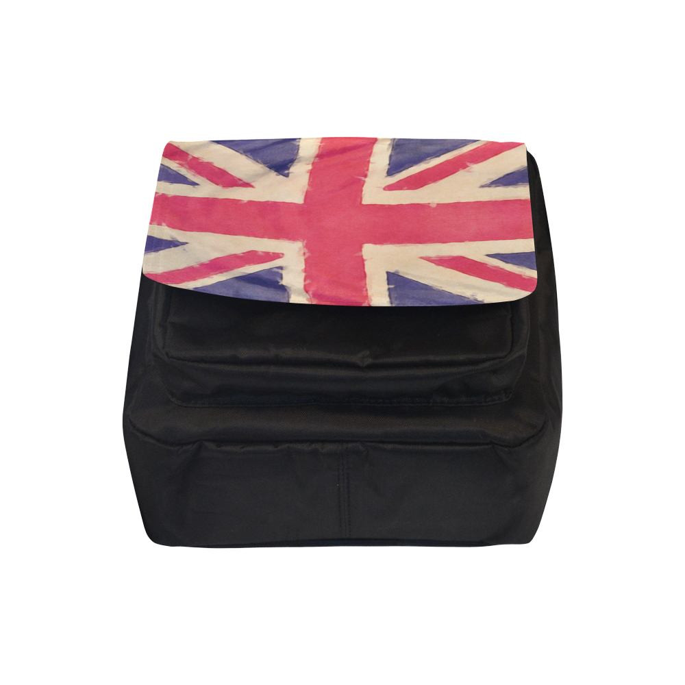 British UNION JACK flag grunge style Crossbody Nylon Bags (Model 1633)