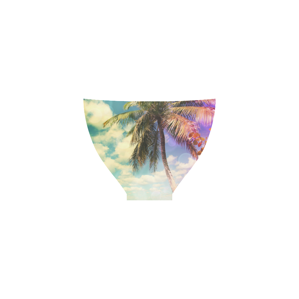 Prismatic Palm (pink) Custom Bikini Swimsuit