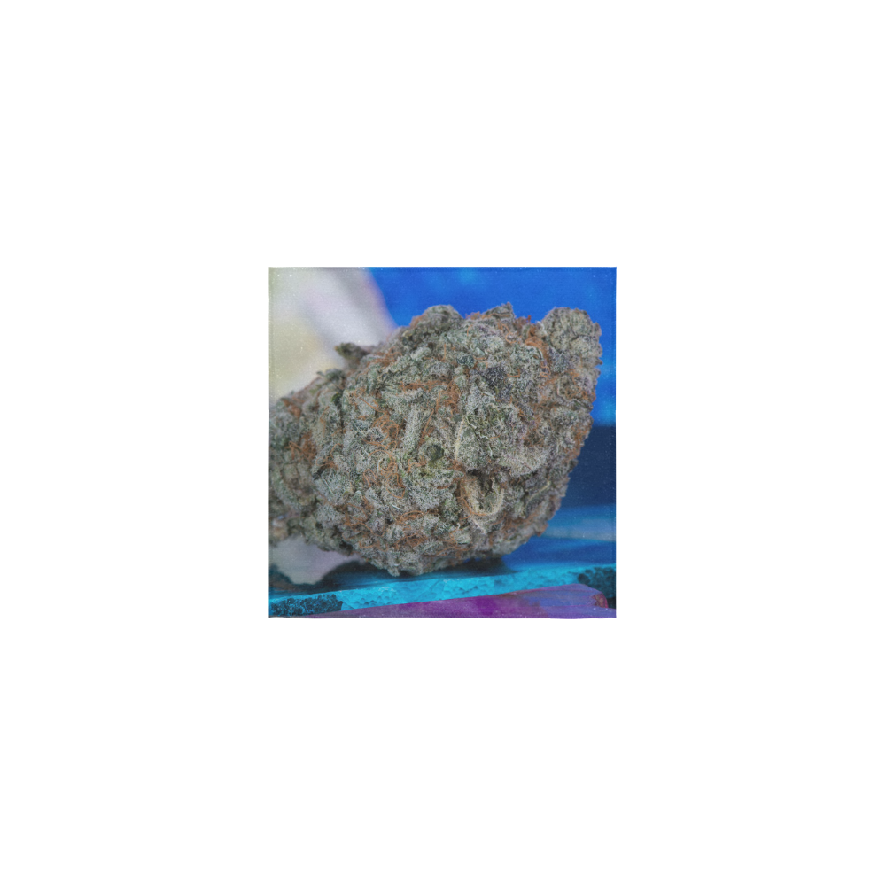 Blackberry Kush Medicinal Marijuana Square Towel 13“x13”
