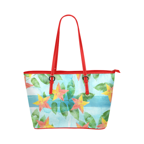 Start Fruit Leather Tote Bag/Small (Model 1651)