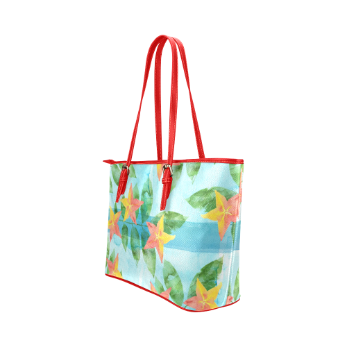 Start Fruit Leather Tote Bag/Small (Model 1651)