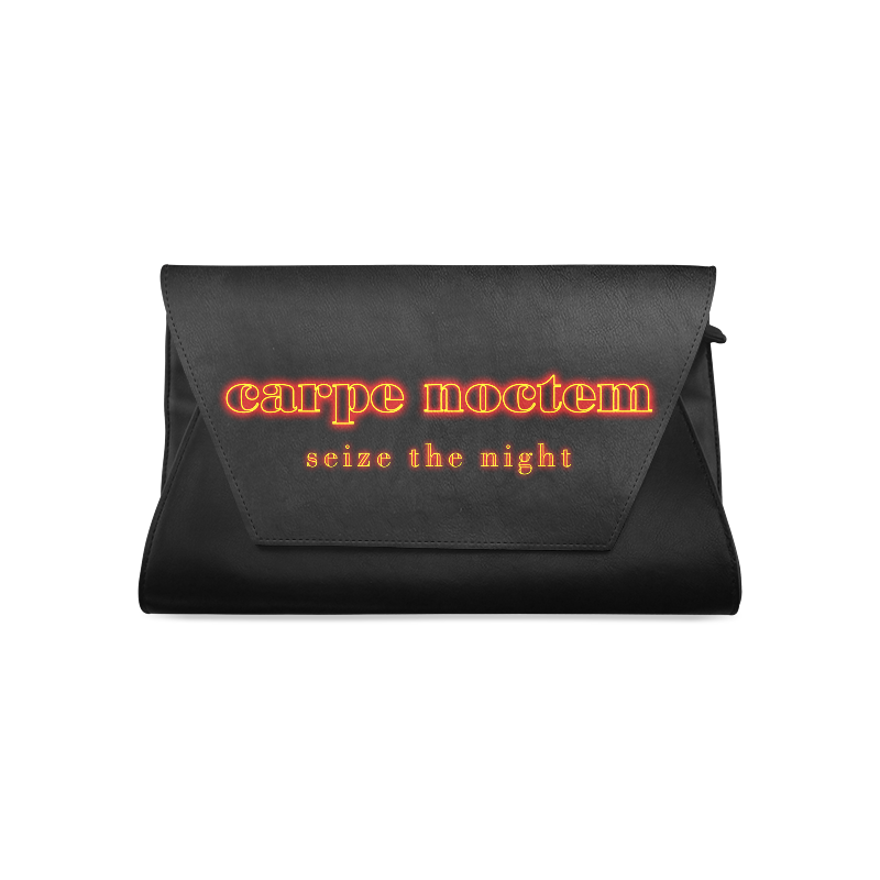 Carpe Noctem Seize the Night Clutch Bag (Model 1630)