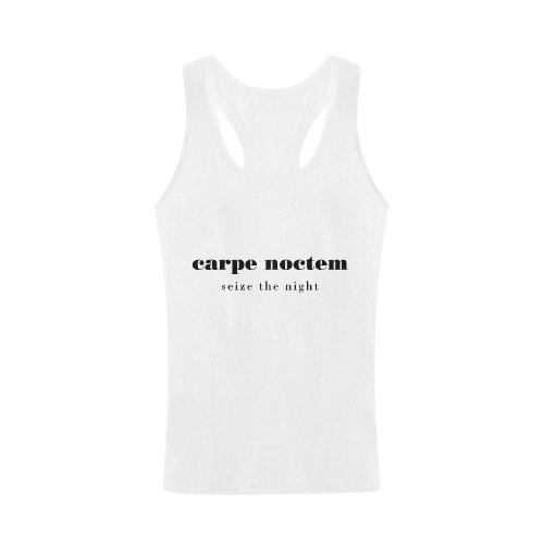 Carpe Noctem Seize the Night Plus-size Men's I-shaped Tank Top (Model T32)