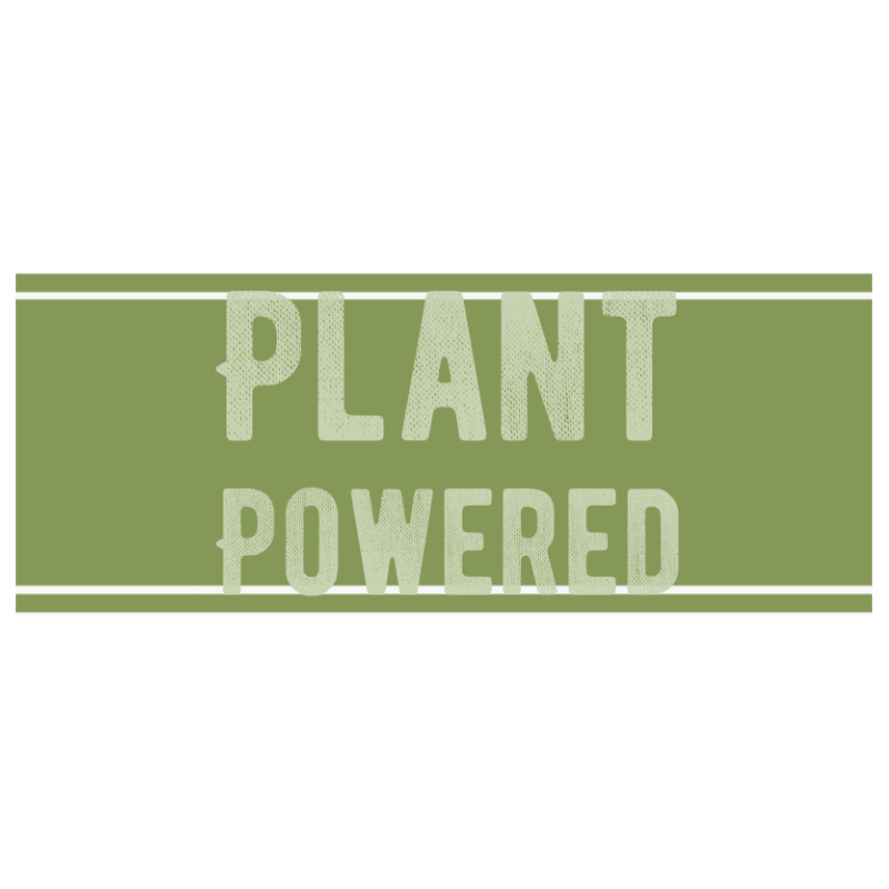 Plant Powered Vegan Vintage Grunge Think Green White Mug(11OZ)