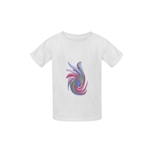 Swirling pattern Kid's  Classic T-shirt (Model T22)