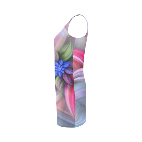Swirling patterns Medea Vest Dress (Model D06)