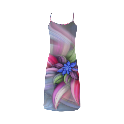 Swirling patterns Alcestis Slip Dress (Model D05)