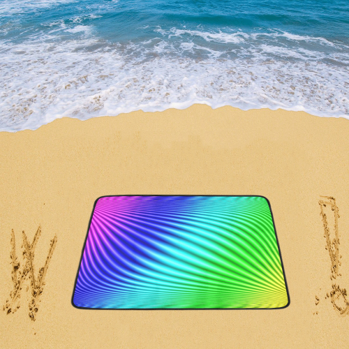 Rainbow Beach Mat 78"x 60"