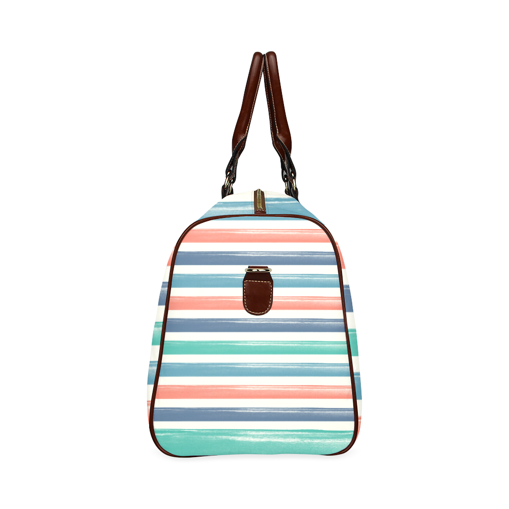 Summer Mood Waterproof Travel Bag/Small (Model 1639)