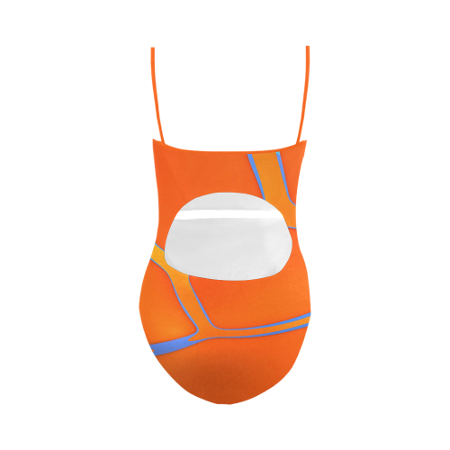 Nothing Rhymes With Orange Strap Swimsuit ( Model S05)
