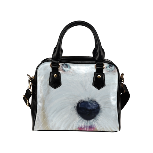 Sheepie pup Shoulder Handbag (Model 1634)