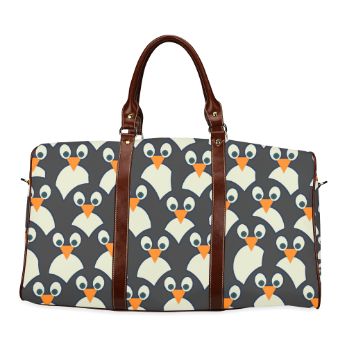 Penguin Pile-Up Waterproof Travel Bag/Large (Model 1639)