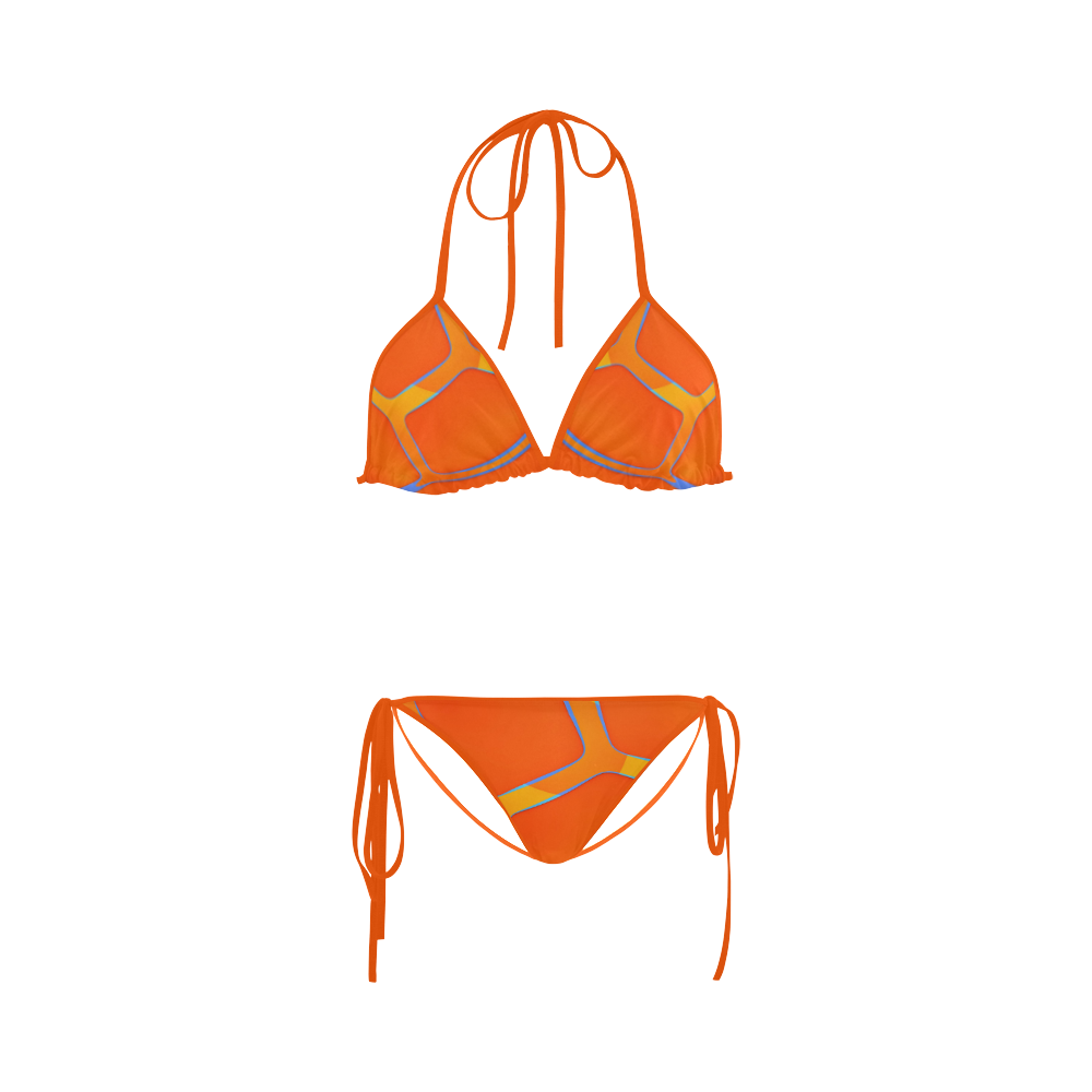 Nothing rhymes With Orange Custom Bikini Swimsuit