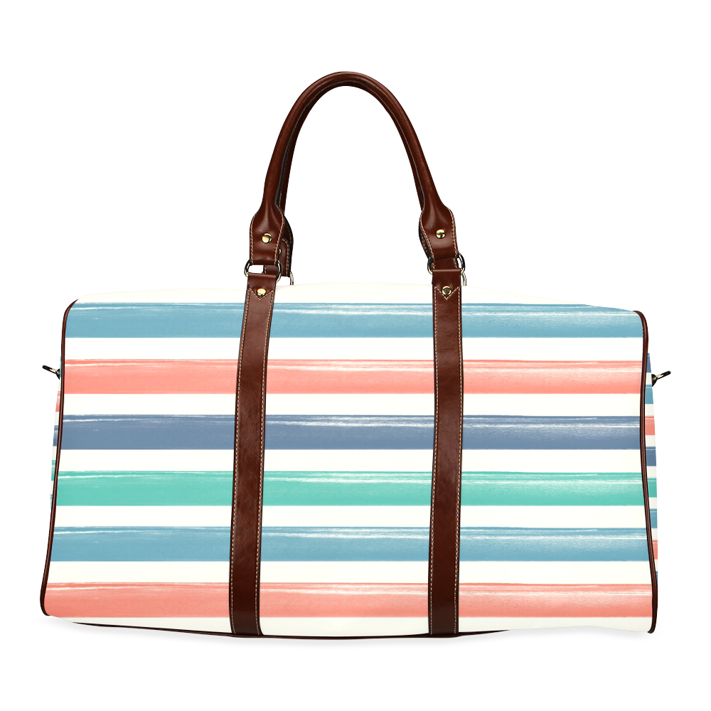 Summer Mood Waterproof Travel Bag/Small (Model 1639)