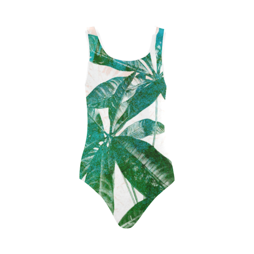 Pachira Vest One Piece Swimsuit (Model S04)