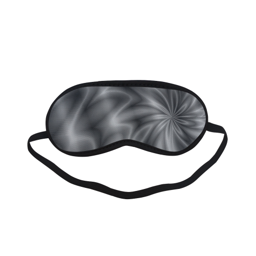 Grey Shiny Swirl Sleeping Mask