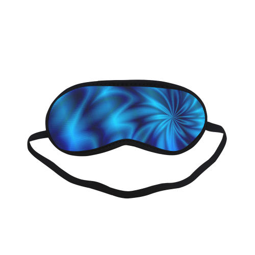 Blue Shiny Swirl Sleeping Mask