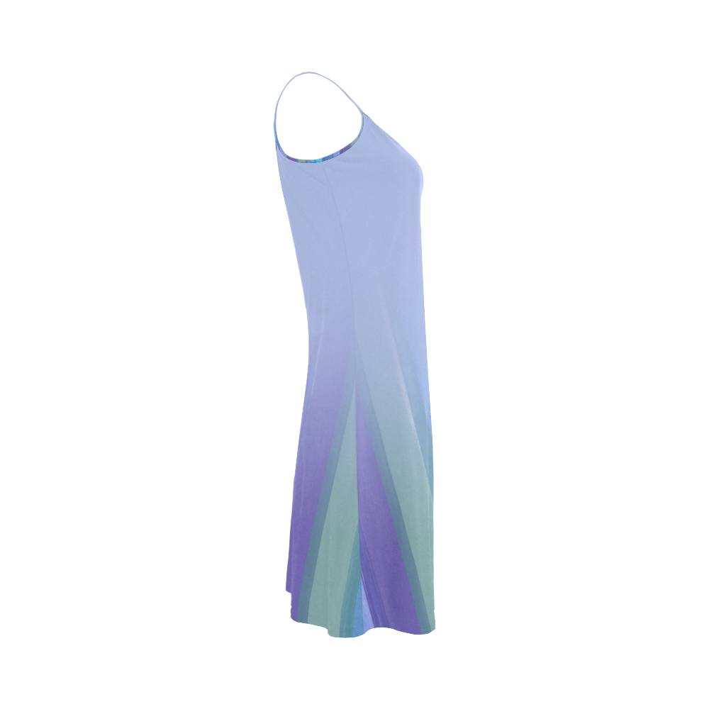 Provence Fields Ombre Alcestis Slip Dress (Model D05)