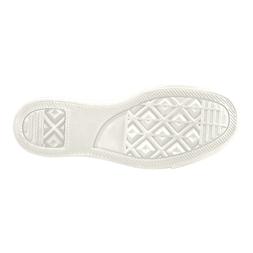 polygon pattern Women's Slip-on Canvas Shoes (Model 019)
