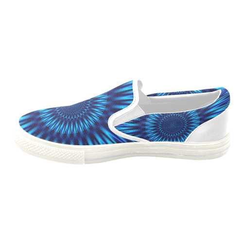 Blue Lagoon Women's Unusual Slip-on Canvas Shoes (Model 019)
